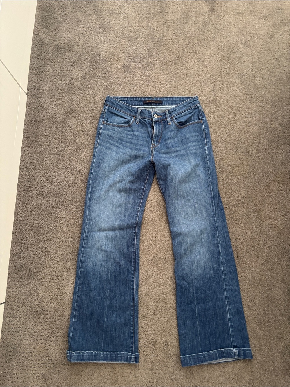 Levi's Women's Medium Blue Flare Jeans